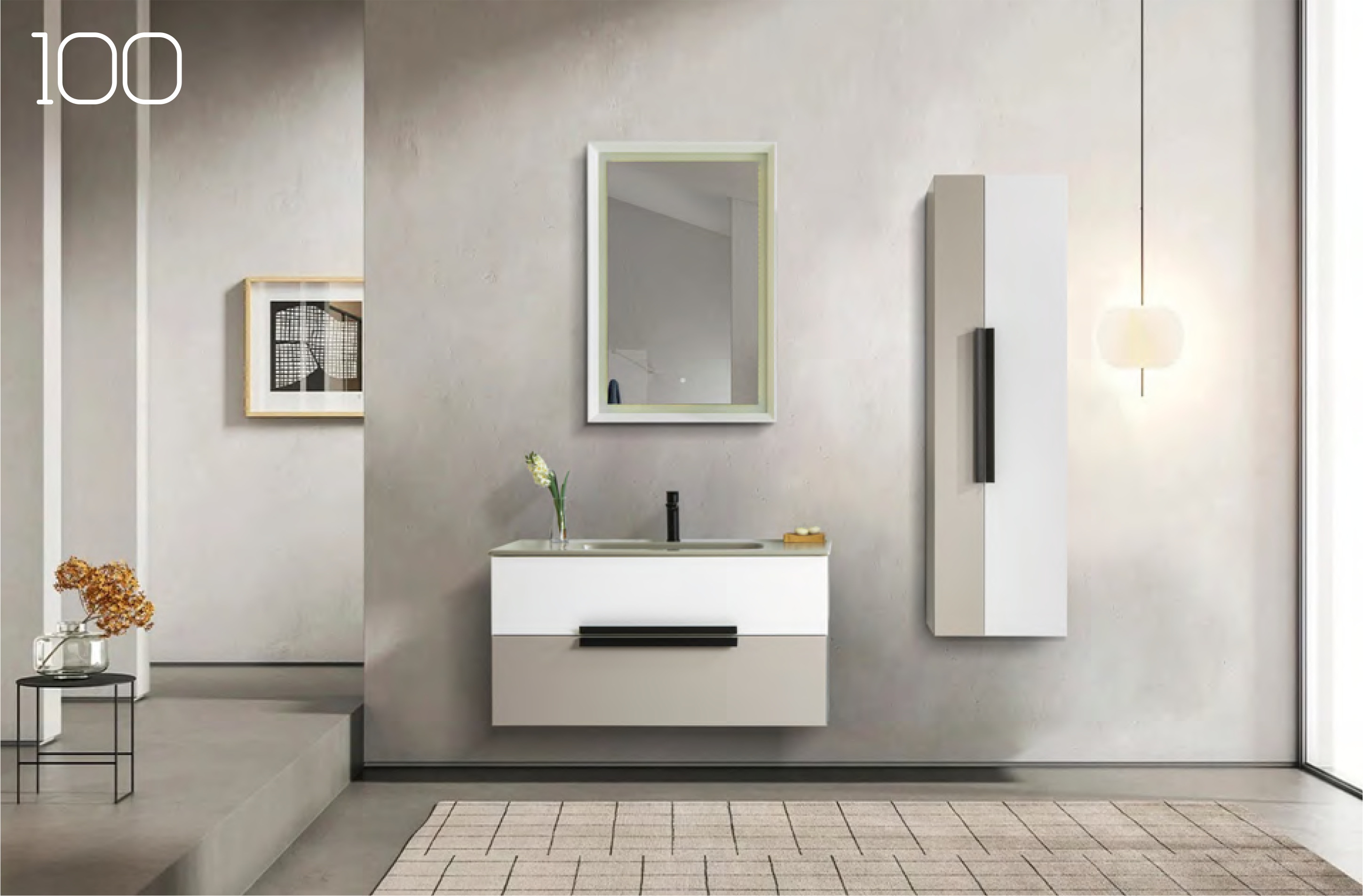 RETRO Luxury banyo dolabı